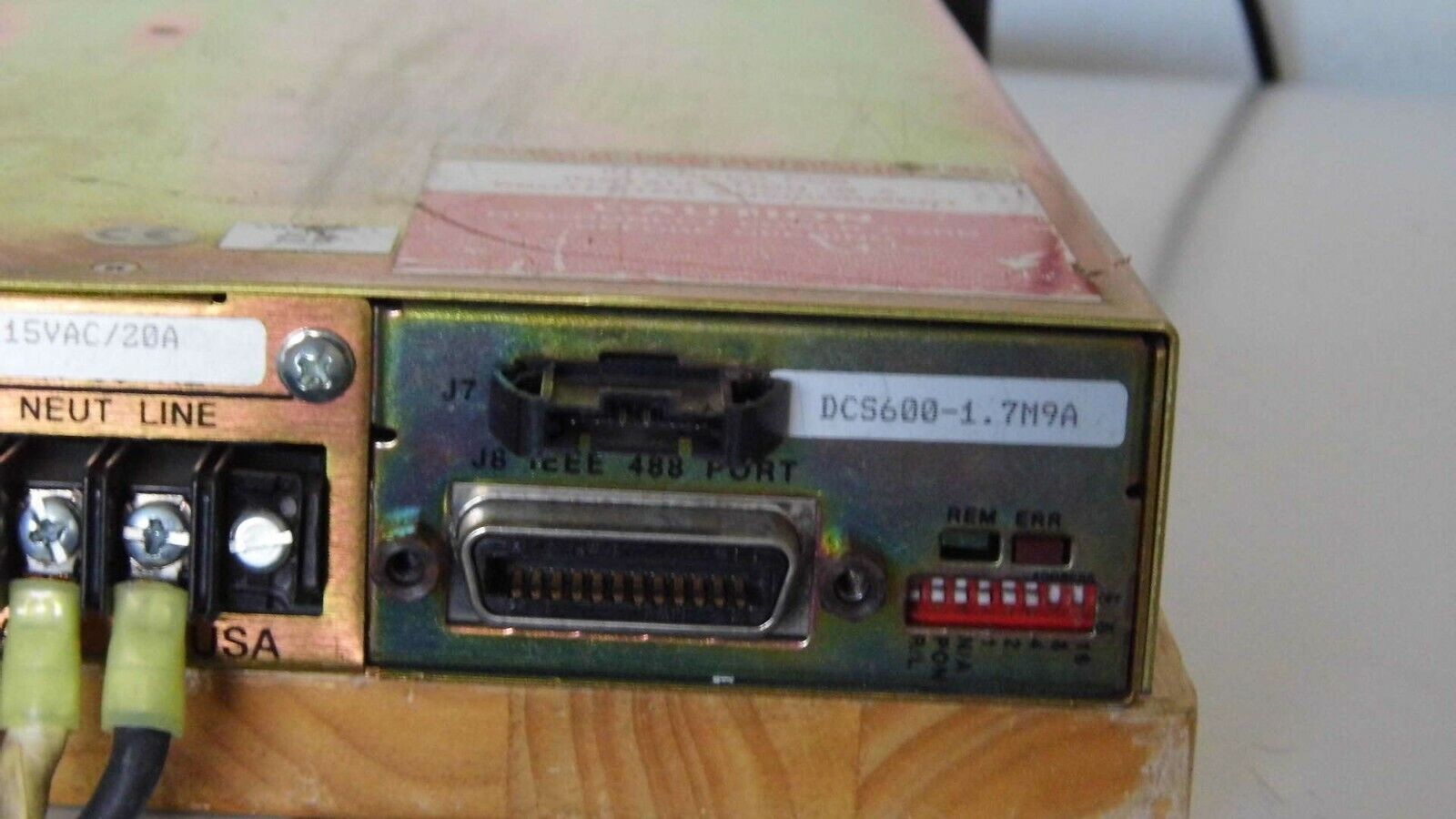 Sorensen DCS600-1.7 DC Power Supply 0-600V, 1.7A M9A (GPIB) Sorensen DCS600-1.7 DC Power Supply 0-600V, 1.7A M9A (GPIB)
